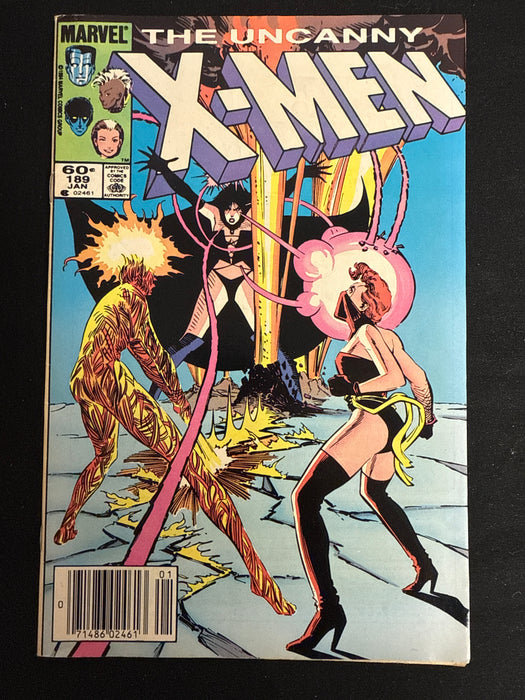 Uncanny X-Men #189  Newsstand VF (8.0)