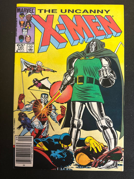 Uncanny X-Men #197  Newsstand NM- (9.2)