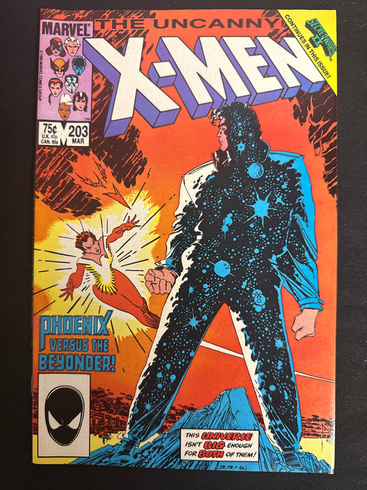 Uncanny X-Men #203  VF+ (8.5)