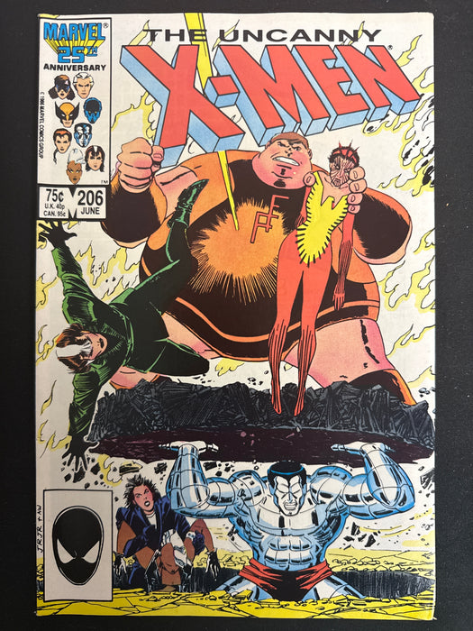 Uncanny X-Men #206  NM (9.4)