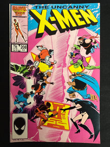 Uncanny X-Men #208  FN/VF (7.0)