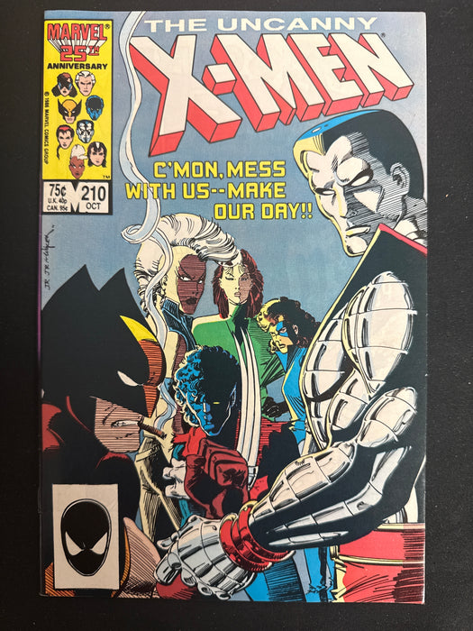 Uncanny X-Men #210  NM (9.4)