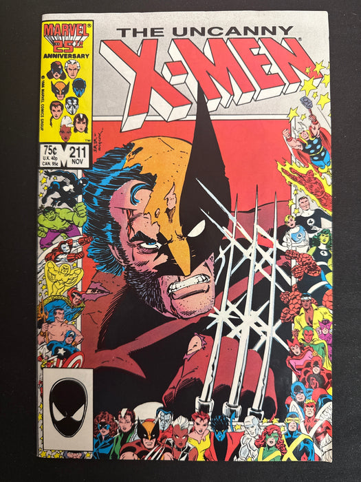 Uncanny X-Men #211  FN/VF (7.0)
