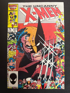 Uncanny X-Men #211  FN/VF (7.0)