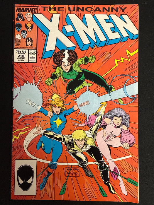 Uncanny X-Men #218  VF/NM (9.0)