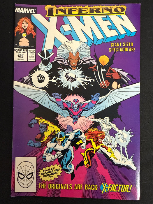 Uncanny X-Men #242  VF+ (8.5)