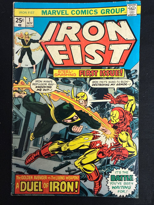 Iron Fist #  1  VG+ (4.5)
