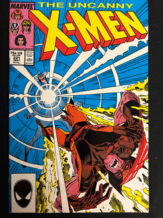 Uncanny X-Men #221  FN/VF (7.0)