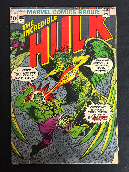 Incredible Hulk #168   GD/VG (3.0)