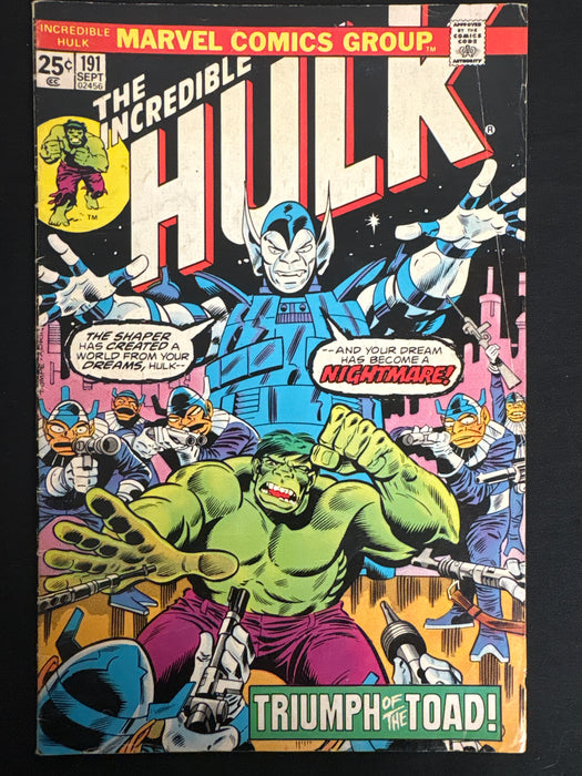 Incredible Hulk #191   VG+ (4.5)