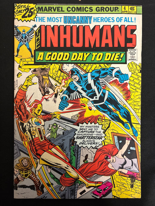 Inhumans #  4 30¢ VG/FN (5.0)