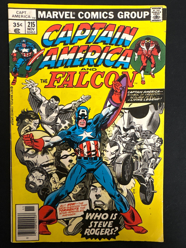 Captain America #215 FN- (5.5)