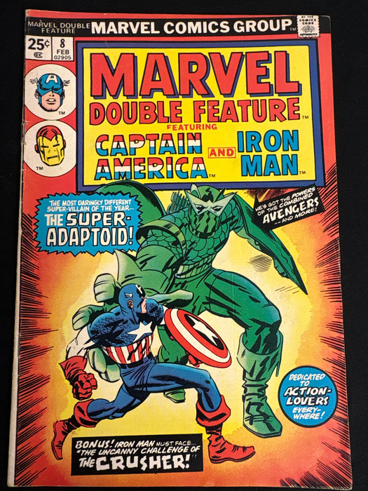 Marvel Double Feature #  8  FN (6.0)