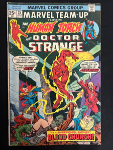 Marvel Team-Up # 35 FN- (5.5)