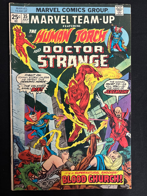 Marvel Team-Up # 35 FN- (5.5)