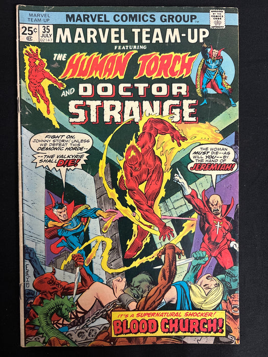 Marvel Team-Up # 35 FN- (5.5)