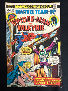 Marvel Team-Up # 34 VG+ (4.5)