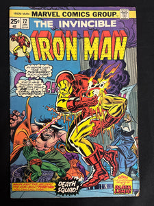 Iron Man # 72  VG+ (4.5)