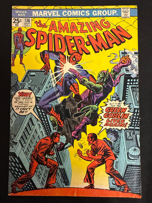 Amazing Spider-Man #136   VG+ (4.5)