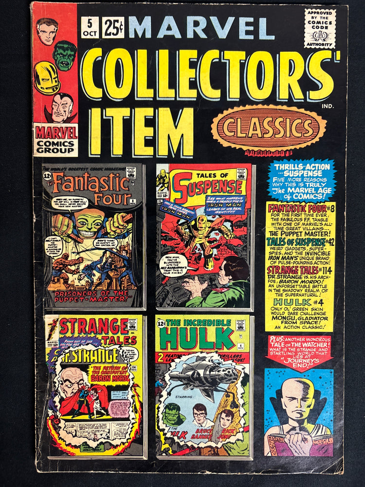 Marvel Collectors' Item Classics #  5  VG (4.0)