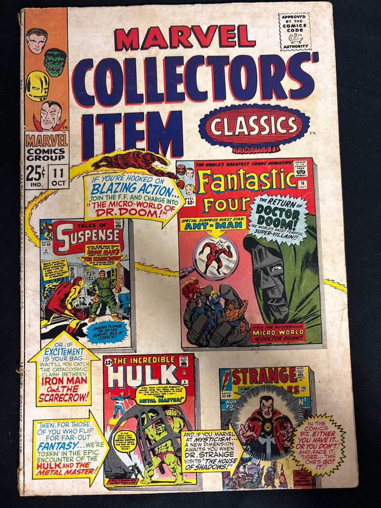 Marvel Collectors' Item Classics # 11  GD+ (2.5)