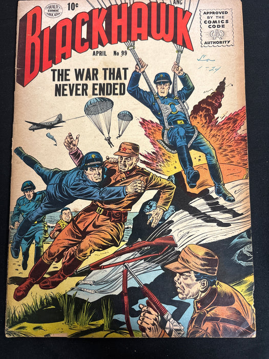 Blackhawk # 99  VG- (3.5)