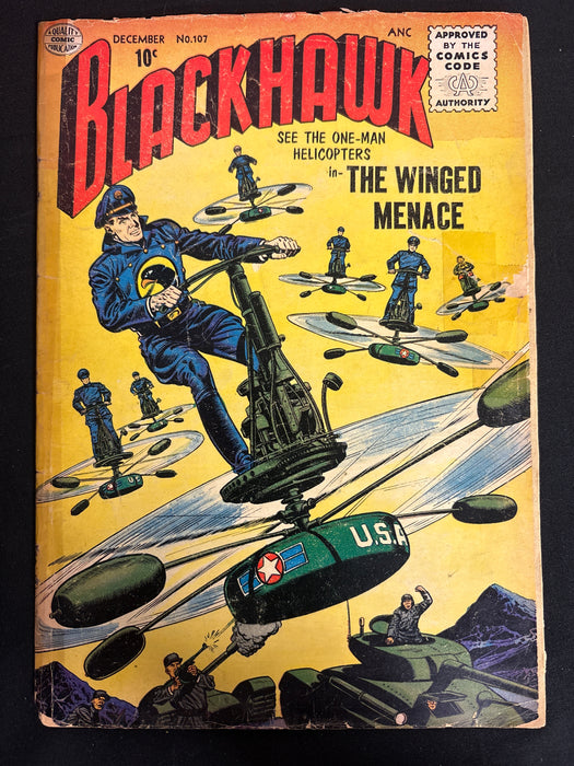 Blackhawk #107   FR/GD (1.5)