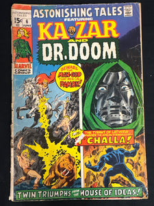 Astonishing Tales #  6  FR (1.0) Detached Cover
