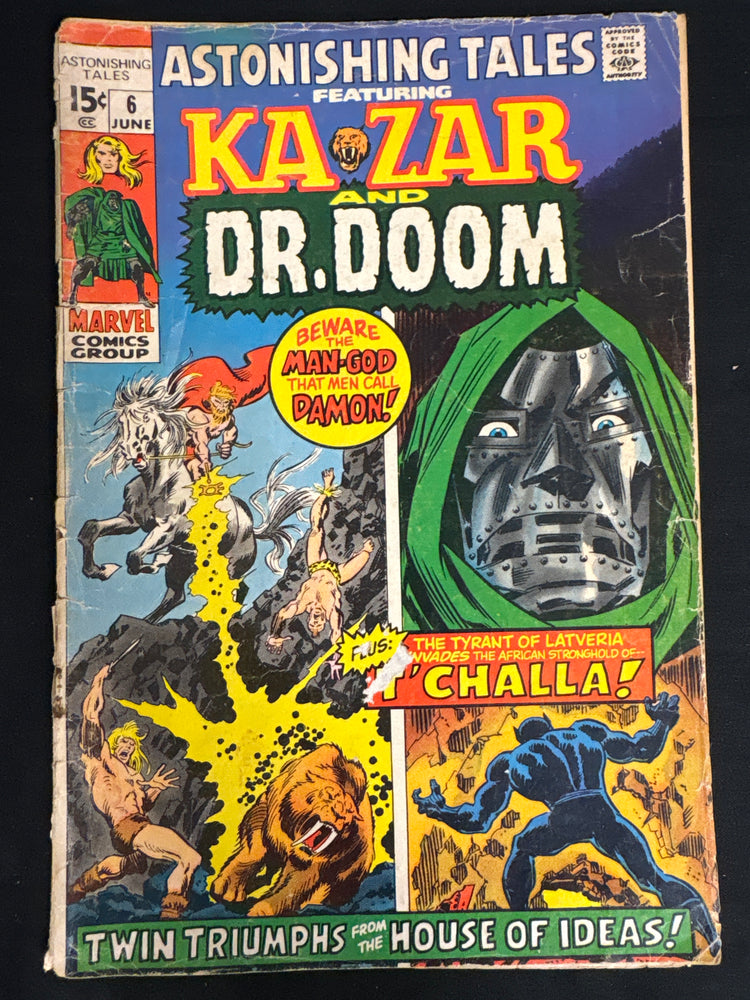 Astonishing Tales #  6  FR (1.0) Detached Cover