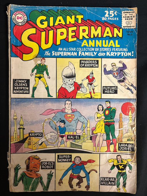 Superman Annual #  5  GD (2.0)