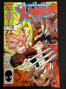Uncanny X-Men #213  VF- (7.5)