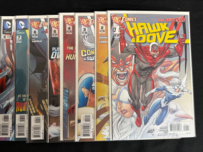Hawk & Dove #  1-8  NM+ (9.6) Complete