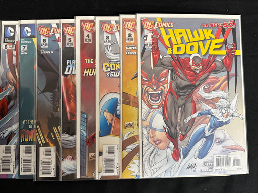 Hawk & Dove #  1-8  NM+ (9.6) Complete