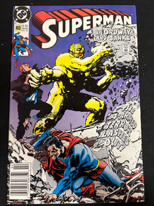 Superman # 40 Newsstand NM- (9.2)
