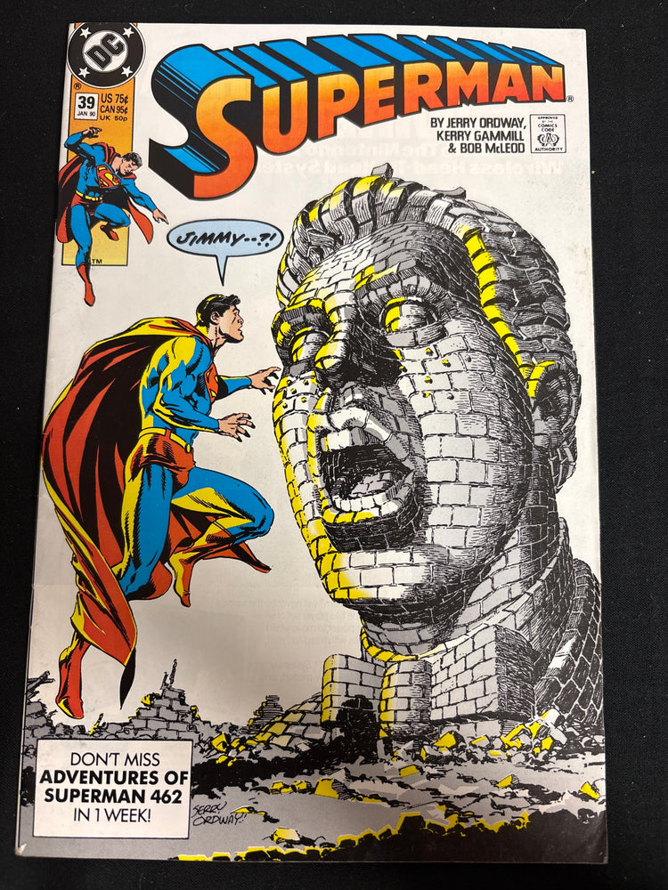 Superman # 39 Newsstand VF+ (8.5)