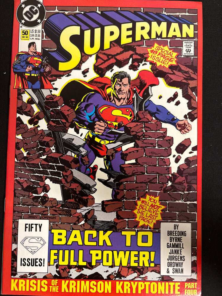 Superman # 50 NM (9.4)
