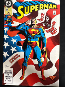 Superman # 53 NM- (9.2)
