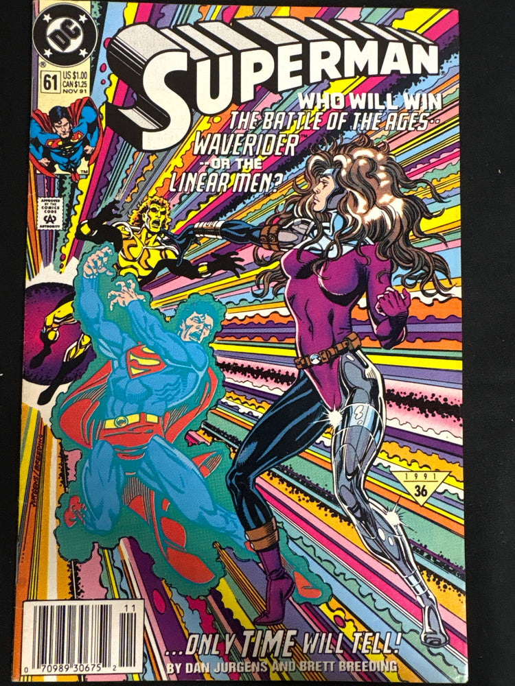 Superman # 61 Newsstand FN/VF (7.0)