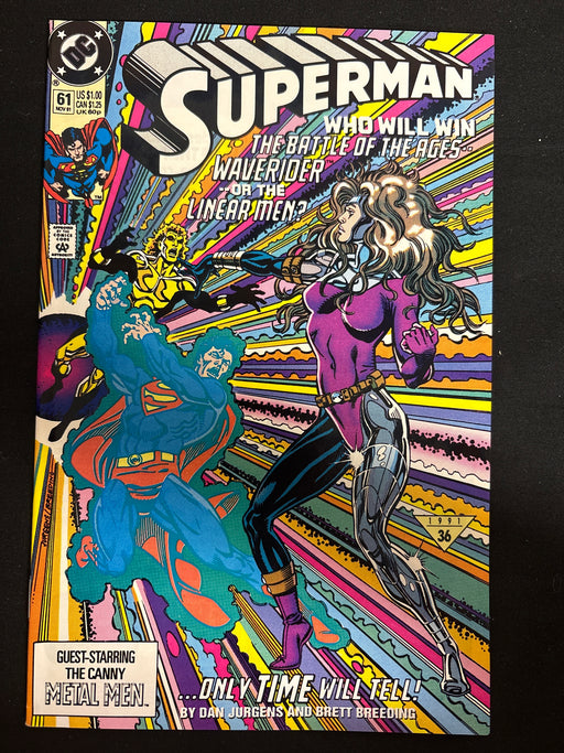 Superman # 61 NM+ (9.4)