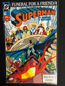 Superman # 76 NM+ (9.6)