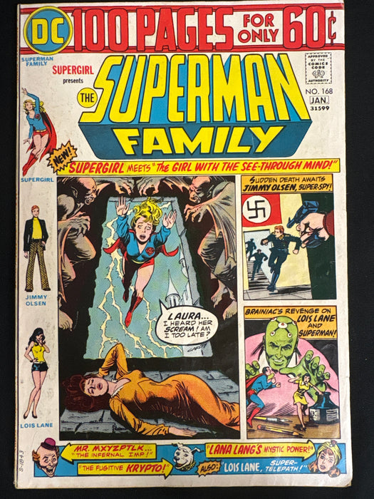 Superman Family #168  VG+ (4.5)