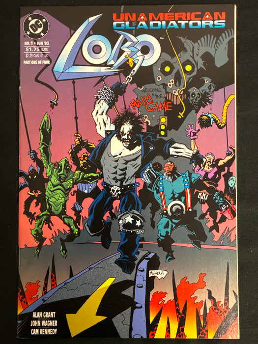 Lobo: Unamerican Gladiators #  1  NM- (9.2)
