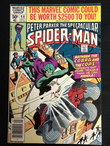 Spectacular Spider-Man # 46 Newsstand FN (6.0)