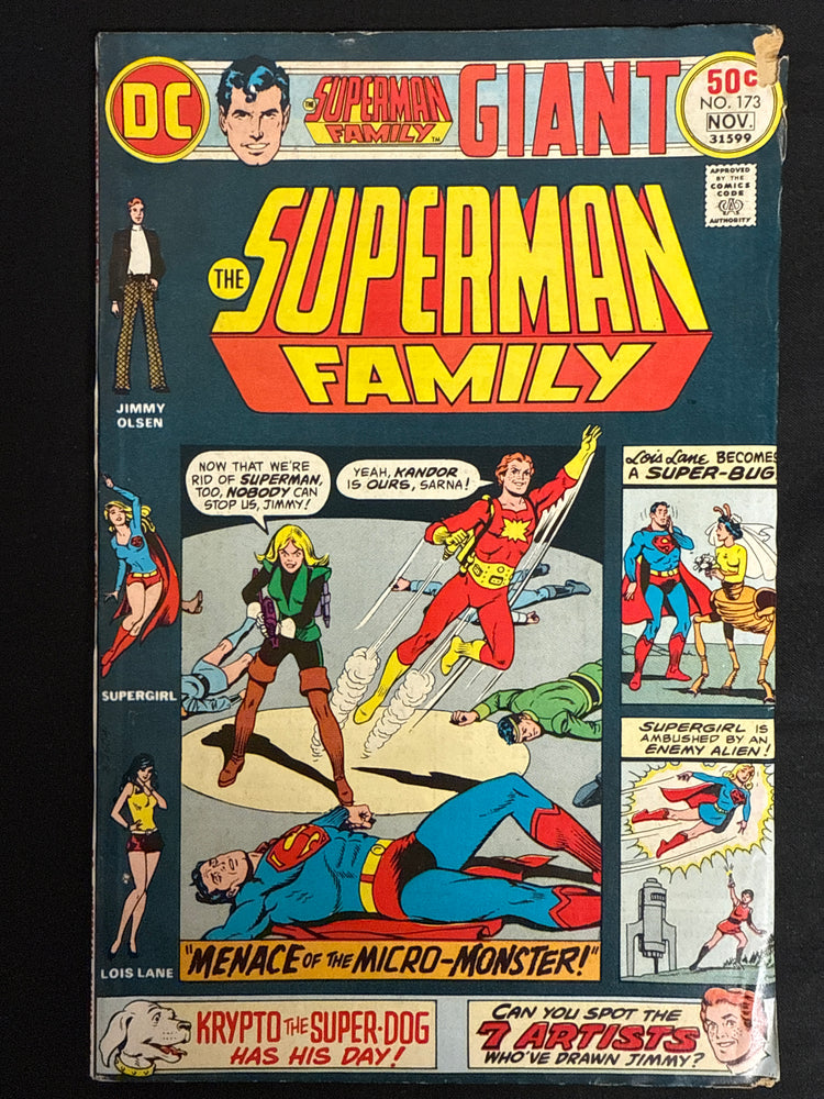 Superman Family #173  VG (4.0)