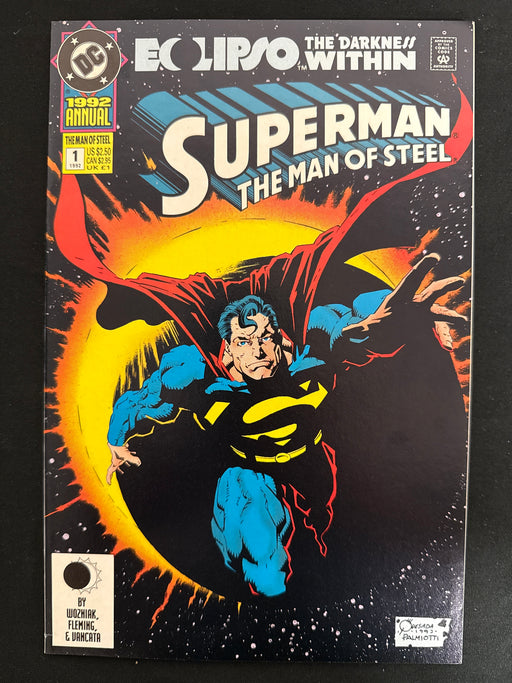 Superman: The Man of Steel Annual #  1 VF/NM (9.0)