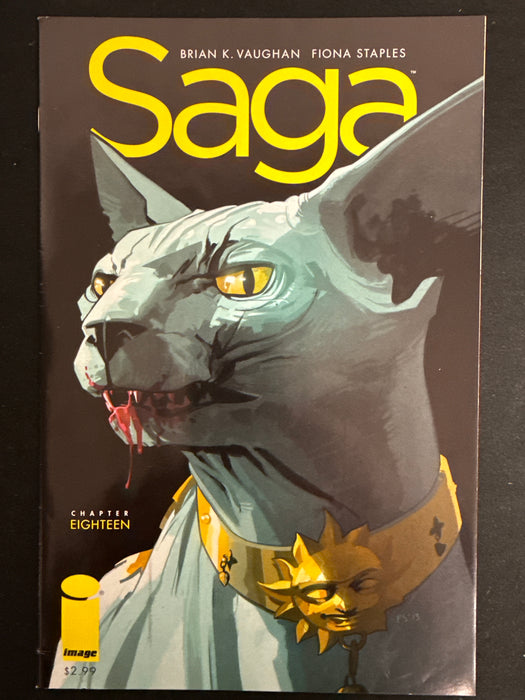 Saga # 18  VF+ (8.5)