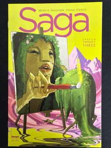Saga # 23  NM/MT (9.8)