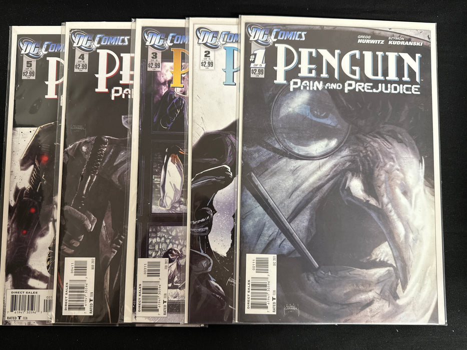 Penguin: Pain & Prejudice #  1 -5 NM/MT (9.8)
