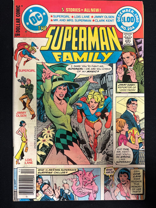 Superman Family #204  Newsstand Vol. 27 VF- (7.5)