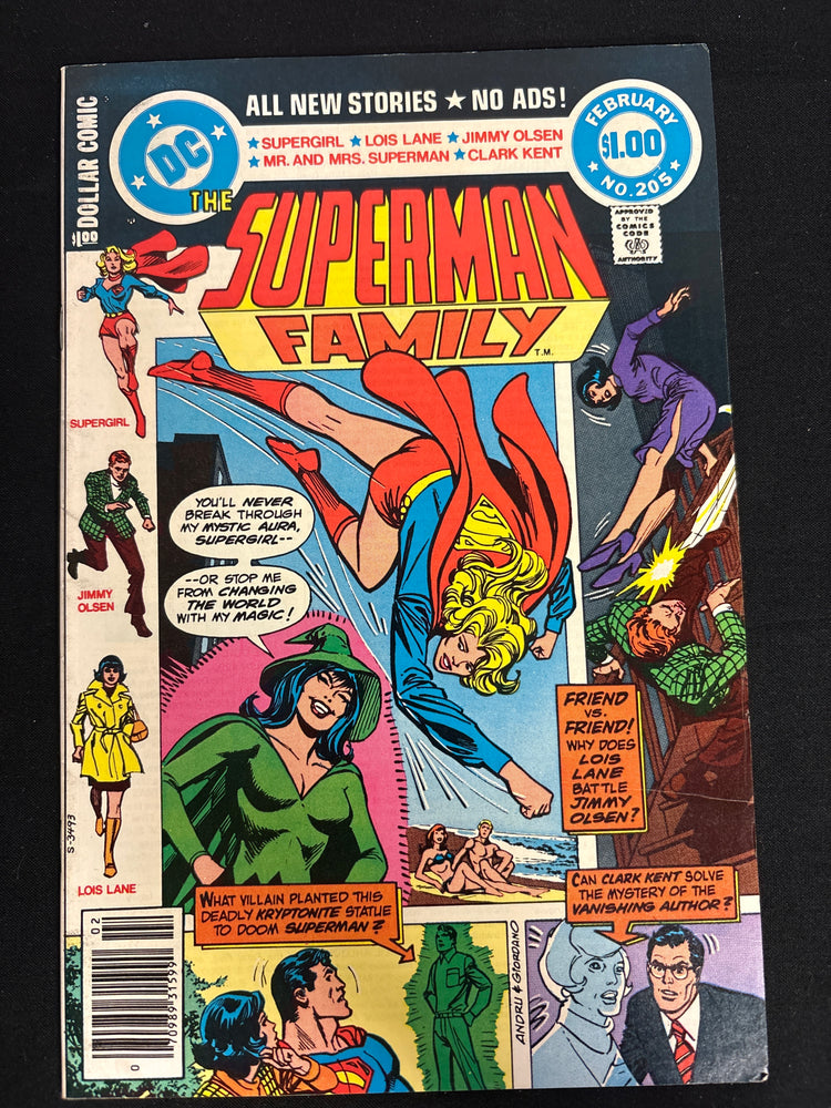 Superman Family #205  Newsstand FN/VF (7.0)